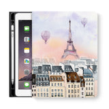 frontview of personalized iPad folio case with 1 design