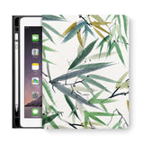 frontview of personalized iPad folio case with 7 design