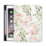 frontview of personalized iPad folio case with 5 design