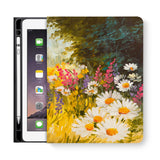 frontview of personalized iPad folio case with 3 design