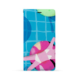 Front Side of Personalized iPhone Wallet Case with 6 design