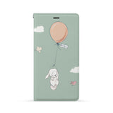 Front Side of Personalized Huawei Wallet Case with 8 design