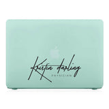 MacBook Case - Signature with Occupation 01