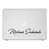 MacBook Case - Signature with Occupation 57