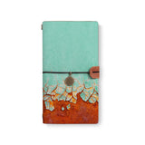 the front top view of midori style traveler's notebook with 1 design