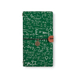 the front top view of midori style traveler's notebook with 2 design