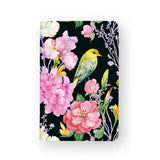 front view of personalized RFID blocking passport travel wallet with 05 design