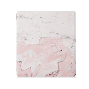 the Front View of Personalized Kindle Oasis Case with Pink Marble design - swap