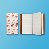 the front top view of midori style traveler's notebook with Sweet design