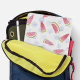 iPad SeeThru Casd with Fruit Red Design has Secure closure