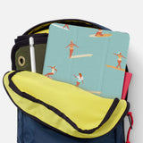 iPad SeeThru Casd with Summer Design has Secure closure