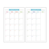 Organiser Blue Refills